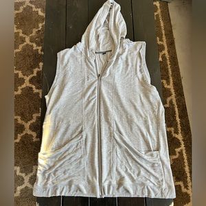 Yogalicious Grey Tank hoodie dress